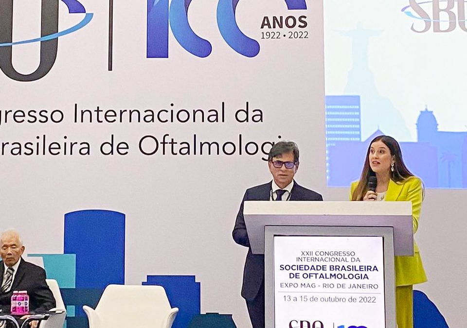 Camila Ventura – President, XXII Congress of the Brazilian Society of Ophthalmology
