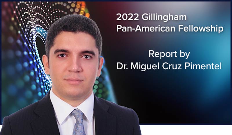 2022 Gillingham Pan-American Fellowship Experience: Miguel Cruz Pimentel MD